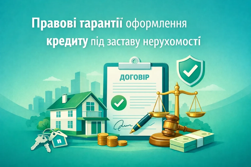Правові гарантії оформлення кредиту під заставу нерухомості в Україні